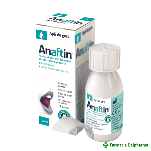 Anaftin apa de gura x 120 ml, Berlin-Chemie