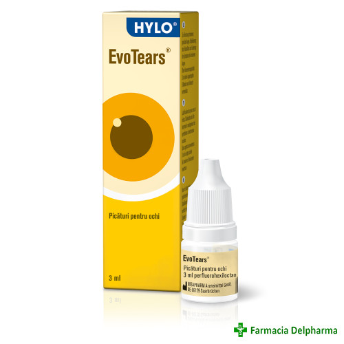 EvoTears picaturi oftalmice x 3 ml, UrsaPharm