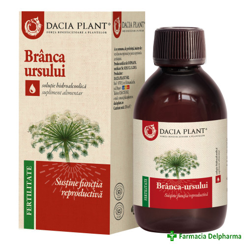 Branca Ursului tinctura x 200 ml, Dacia Plant