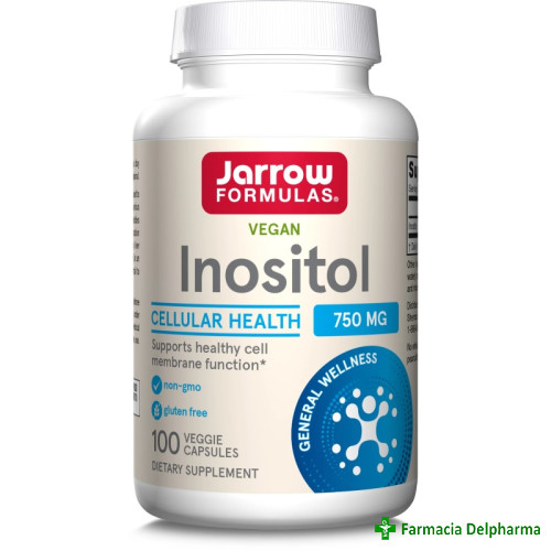Inositol 750 mg Jarrow Formulas x 100 caps., Secom