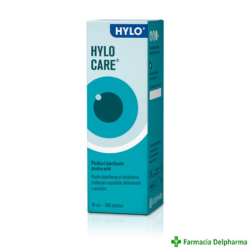 Hylo-Care picaturi lubrifiante x 10 ml, UrsaPharm