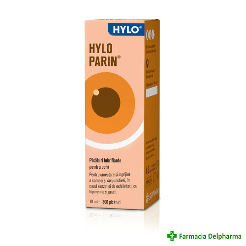 Hylo-Parin picaturi lubrifiante x 10 ml, UrsaPharm