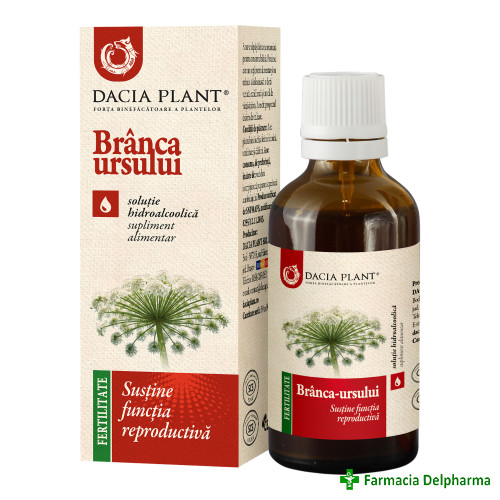 Branca Ursului tinctura x 50 ml, Dacia Plant