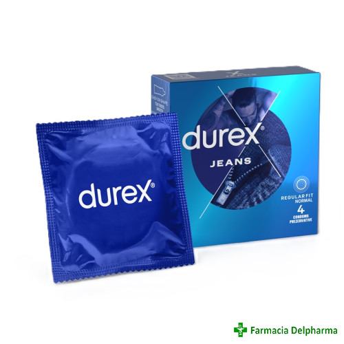 Prezervative Durex Jeans x 4 bucati