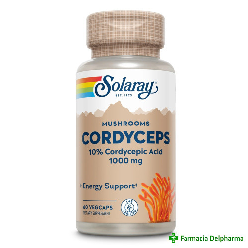 Cordyceps Solaray x 60 caps., Secom