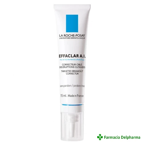 Fluid corector pentru eruptii cutanate Effaclar AI x 15 ml, La Roche-Posay