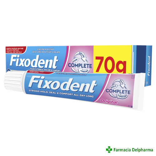 Crema adeziva pentru proteza Fixodent Complete Original x 70 g