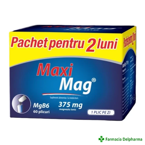 MaxiMag x 60 plicuri, Zdrovit