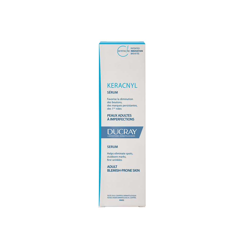 Keracnyl Ser anti-imperfectiuni pentru tenul cu tendinta acneica Ducray x 30 ml, Pierre Fabre