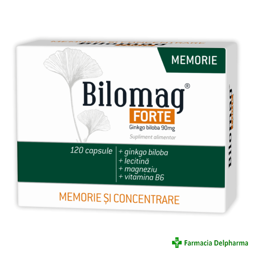 Bilomag Forte Memorie x 120 caps, Zdrovit