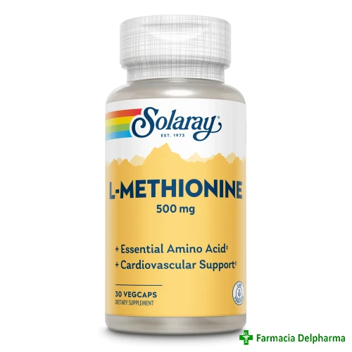 L-Methionine Solaray x 30 caps., Secom