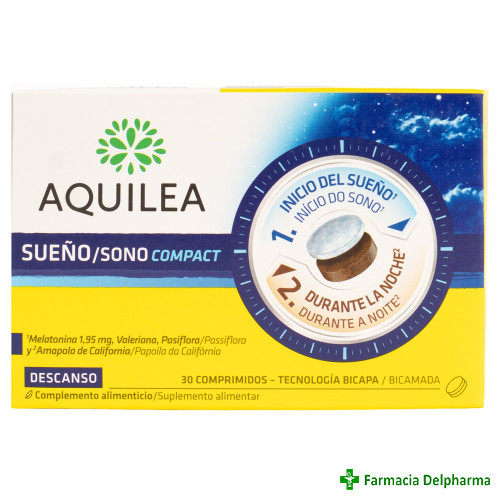 Aquilea Sueno Compact x 30 compr., Uriach