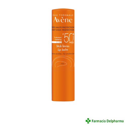 Balsam de buze cu protectie solara SPF 50+ Avene Sun x 3 g, Pierre Fabre