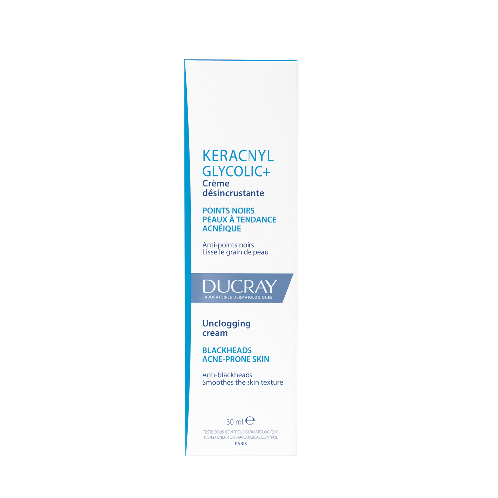 Keracnyl Glycolic Crema calmanta anti-imperfectiuni pentru tenul cu tendinta acneica Ducray x 30 ml, Pierre Fabre