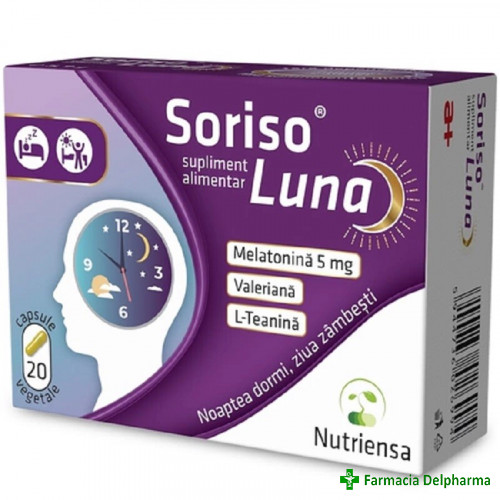 Soriso Luna x 20 caps., Antibiotice