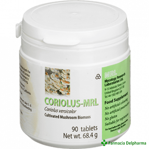 Coriolus MRL 500 mg x 90 tablete, Mycology Research Laboratoires