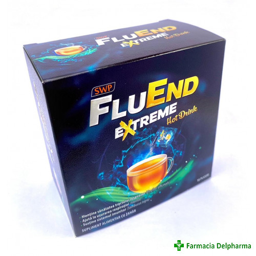 FluEnd Extreme Hot Drink x 10 plicuri, Sun Wave