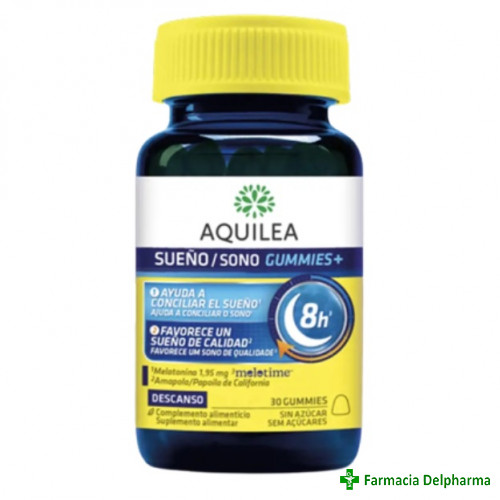 Aquilea Sueno Gummies x 30 jeleuri, Uriach