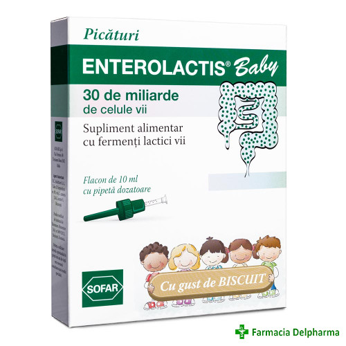 Enterolactis Baby x 10 ml, Sofar