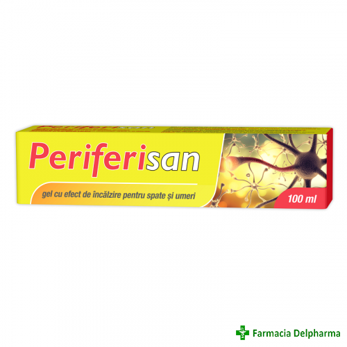 Periferisan gel cu efect de incalzire x 100 ml, Zdrovit