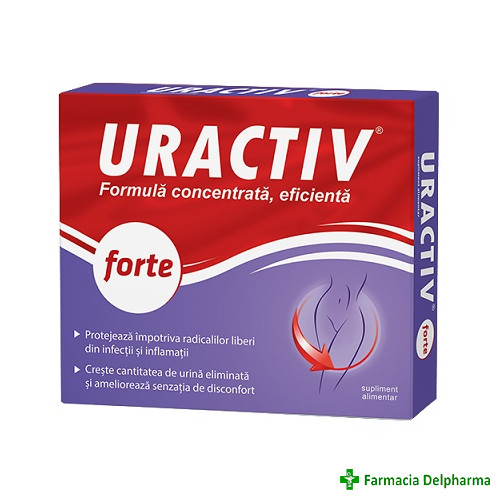 Uractiv Forte x 20 caps., Terapia