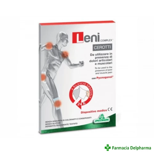 Leni Complex plasture pentru dureri articulare x 5 buc., Specchiasol