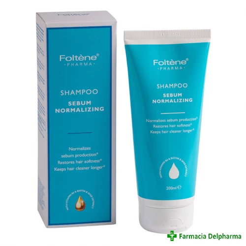 Sampon normalizator pentru sebum x 200 ml, Foltene