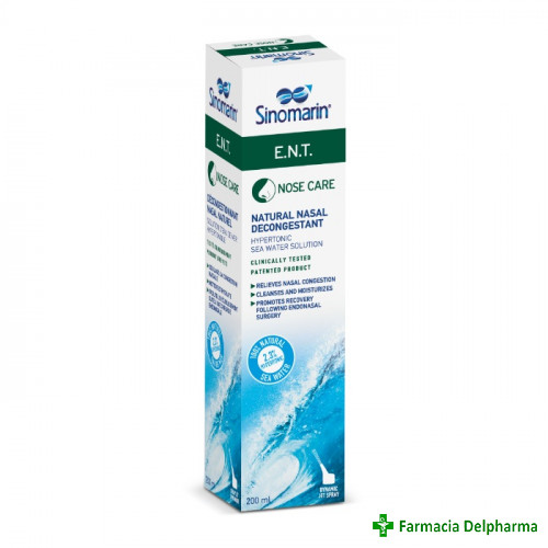 Sinomarin ENT Spray nazal hipertonic x 200 ml, Gerolymatos