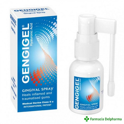 Gengigel Spray cu acid hialuronic 0.01% x 20 ml, Ricerfarma