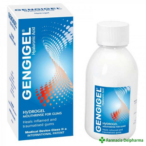 Gengigel Apa de gura cu acid hialuronic 0.025% x 150 ml, Ricerfarma