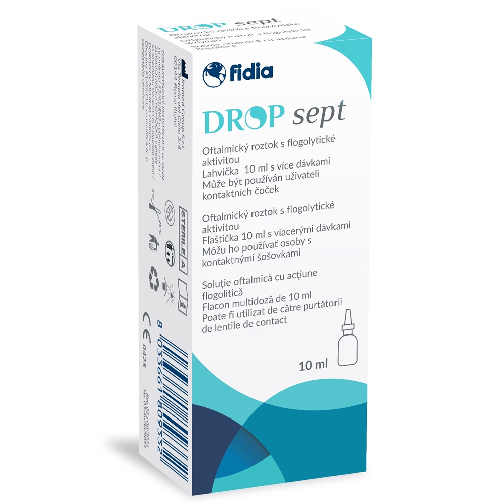 Dropsept picaturi oftalmice x 10 ml, Fidia