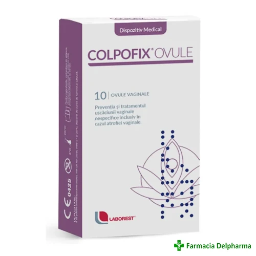 Colpofix ovule x 10 buc., Uriach