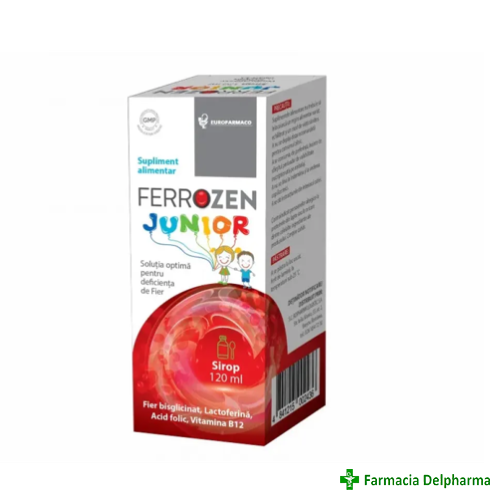 Ferrozen Junior sirop x 120 ml, Eurofarmaco