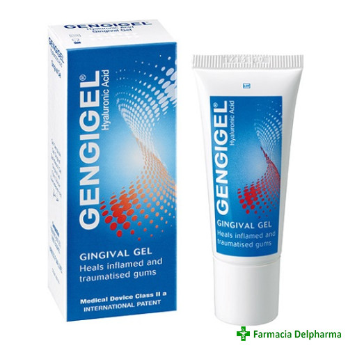 Gel gingival cu acid hialuronic 0.2% Gengigel x 20 ml, Ricerfarma