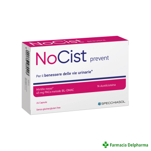 NoCist Prevent x 24 caps., Specchiasol