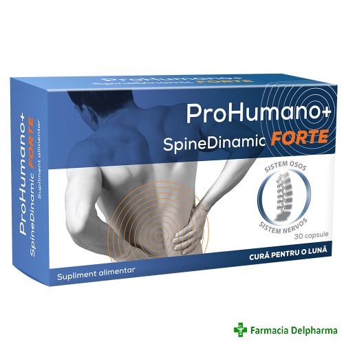 ProHumano+ Spinedinamic Forte x 30 caps., Ergo Pharma