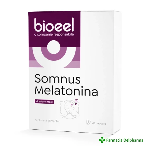 Somnus Melatonina x 20 caps., Bioeel