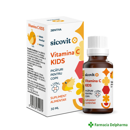 Sicovit C picaturi x 30 ml, Zentiva