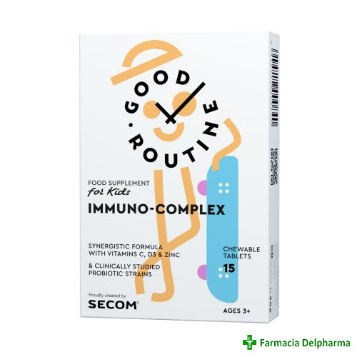 Immuno-Complex Good Routine x 15 compr. mast., Secom