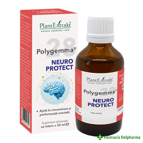 Polygemma 28 Neuro Protect x 50 ml, PlantExtrakt