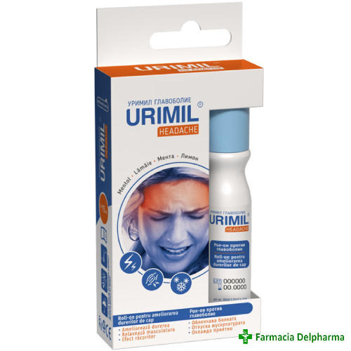 Urimil Headache roll-on x 15 ml, Naturpharma