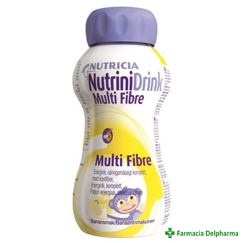 NutriniDrink Multi Fibre banane x 200 ml, Nutricia