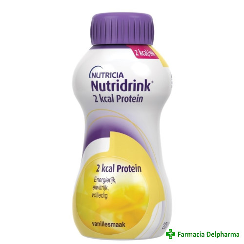 Nutridrink 2 kcal Protein vanilie x 200 ml, Nutricia