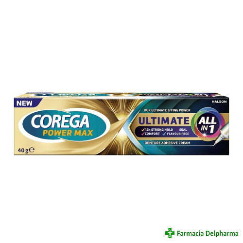 Corega Power Max Ultimate all in one x 40 g, Haleon