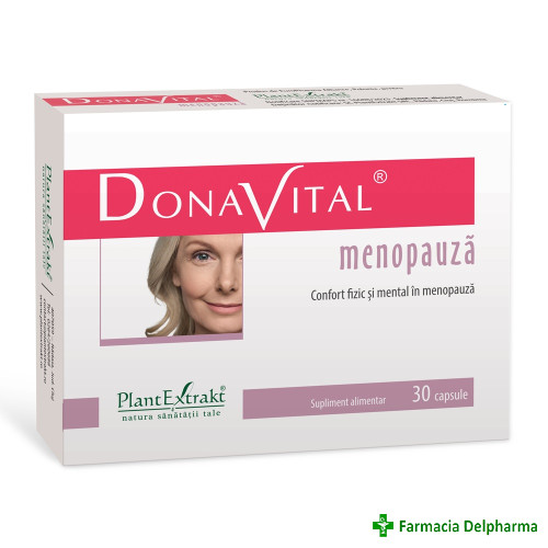 DonaVital Menopauza x 30 caps., PlantExtrakt