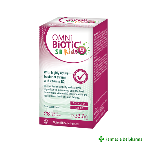 Omni Biotic SR-9 Kids x 28 plicuri, Institut Allergosan