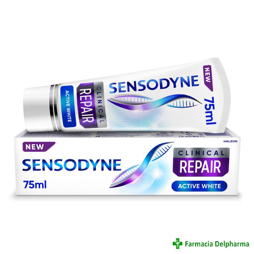 Pasta de dinti Sensodyne Clinical Repair Active White x 75 ml, Haleon