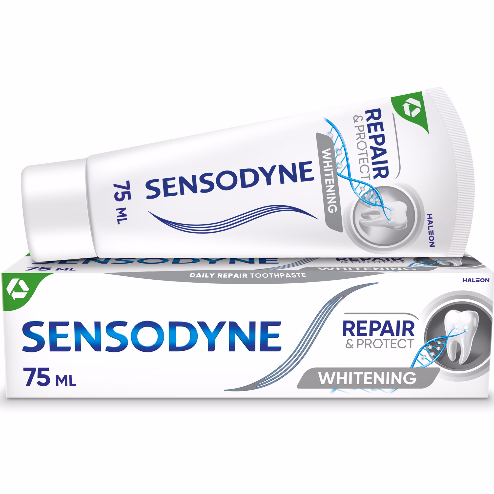 Pasta de dinti Sensodyne Repair & Protect Whitening x 75 ml, Haleon