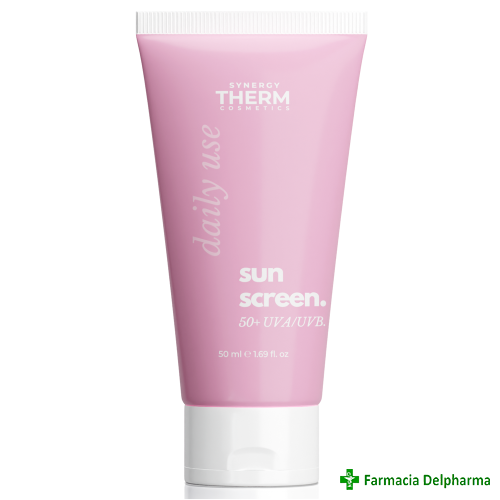 Crema SPF 50+ Daily Use Sun Screen x 50 ml, Synergy Therm