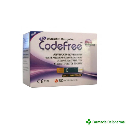 Teste glicemie CodeFree x 50 buc., D&G Group